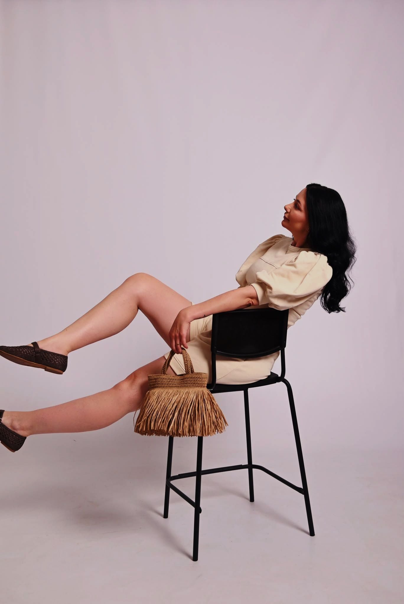 0–SOFT BEIGE SHORT SET